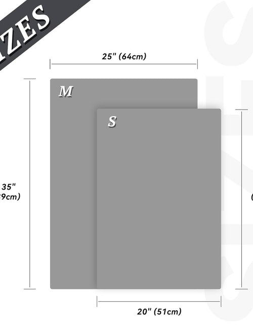 Load image into Gallery viewer, Cat Litter Mat, Litter Trapping Mat, 35"× 25" Cat Kitty Litter Rug with Waterproof Back, Super Soft for Cat'S Paws, Machine Washable, Grey
