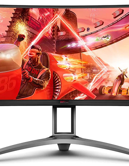 Load image into Gallery viewer, AGON Curved Gaming Monitor 49" (AG493UCX), Dual QHD 5120X1440 @ 120Hz, VA Panel, 1Ms 120Hz Adaptive-Sync, 121% Srgb, Height Adjustable, 4-Yr Zero Dead Pixels Manufacturer Guarantee
