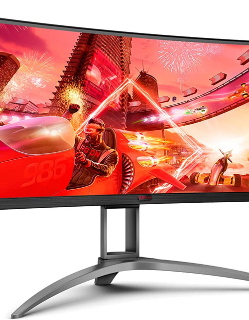 Load image into Gallery viewer, AGON Curved Gaming Monitor 49" (AG493UCX), Dual QHD 5120X1440 @ 120Hz, VA Panel, 1Ms 120Hz Adaptive-Sync, 121% Srgb, Height Adjustable, 4-Yr Zero Dead Pixels Manufacturer Guarantee
